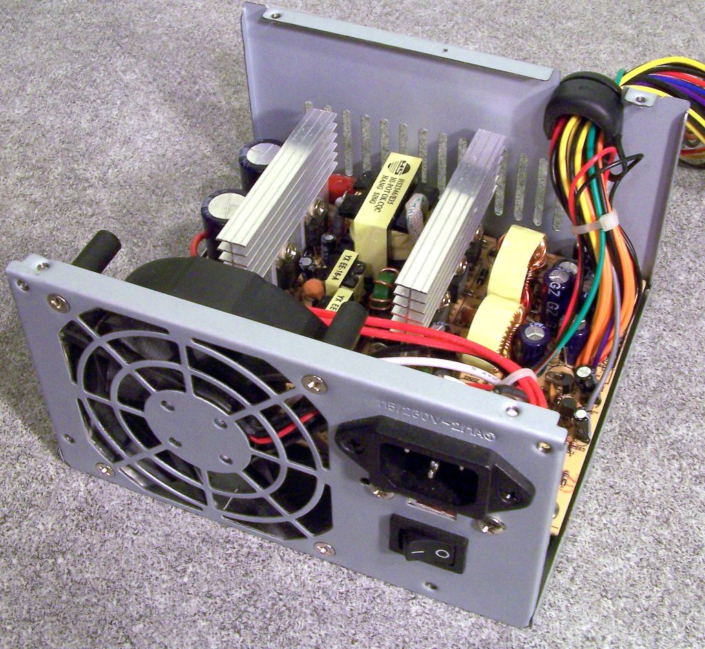 What could happen if you use a different power cable with your PSU, considering various factors