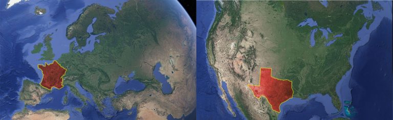 Is Texas Bigger Than Europe