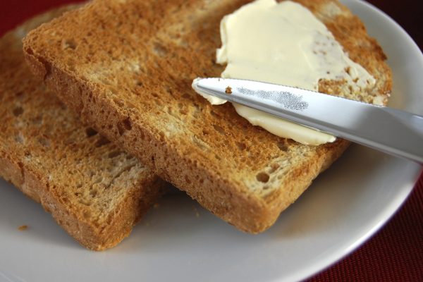 Calories in a Slice of Bread and Butter