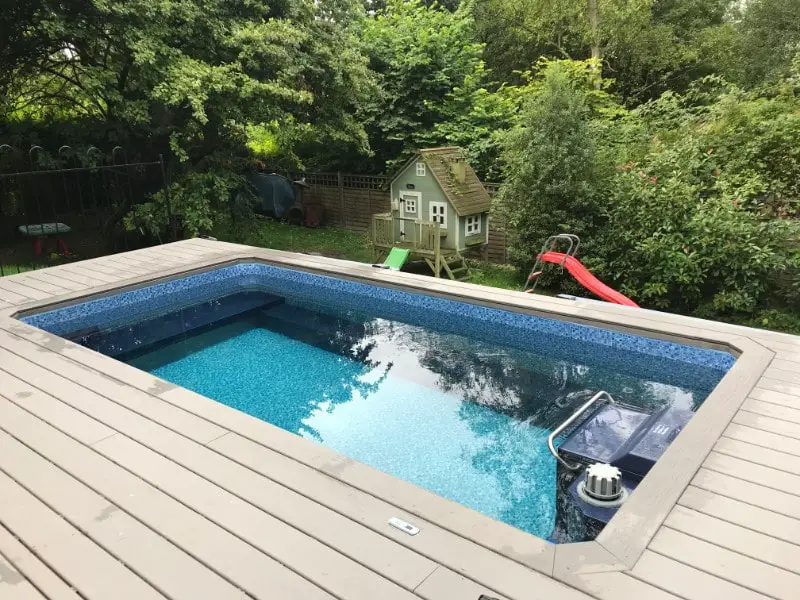 limited summer season for pool use