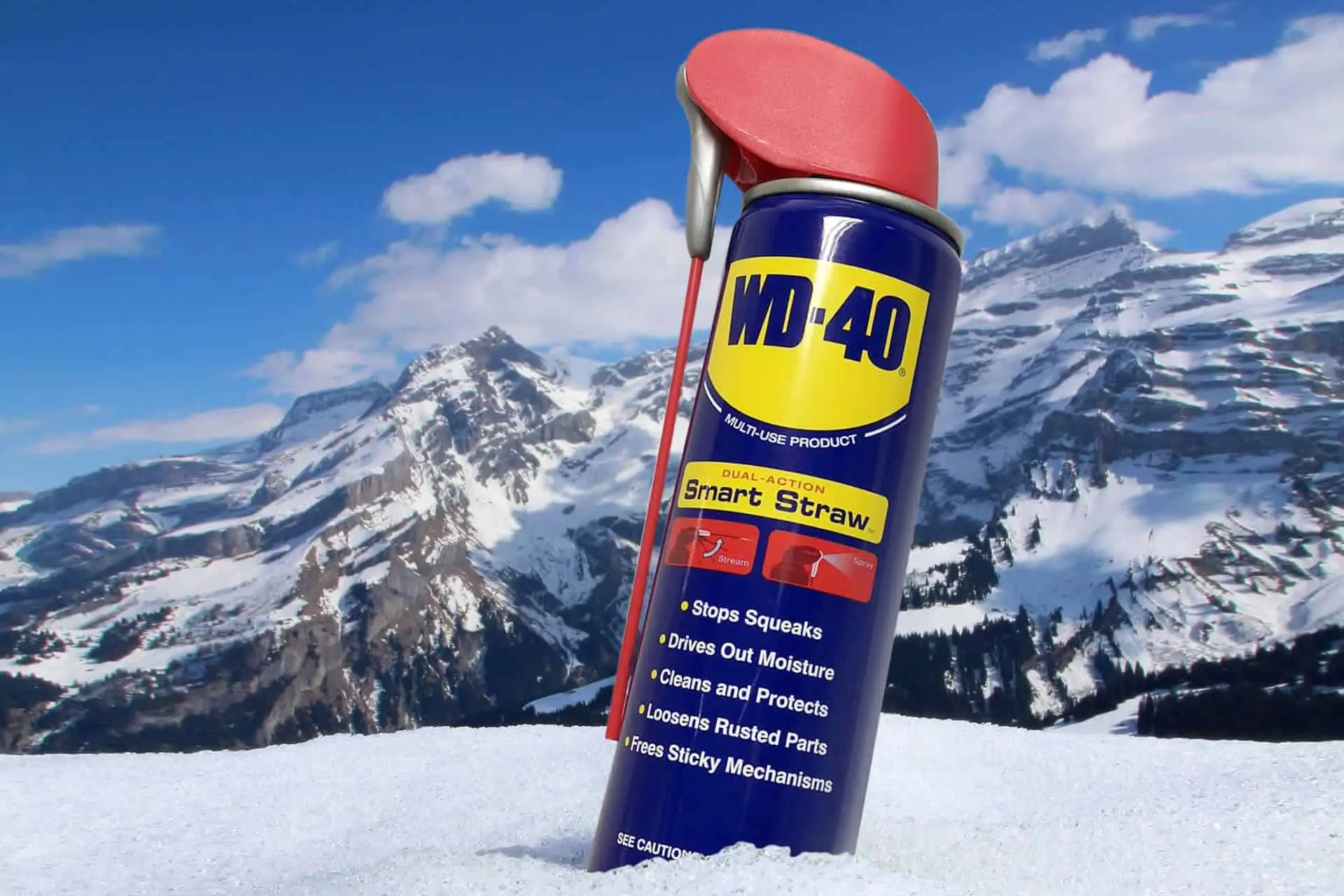 WD 40 on Windshield for Ice